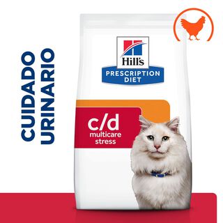 Hill's Prescription Diet Urinary Care c/d multicare stress pollo pienso para gatos